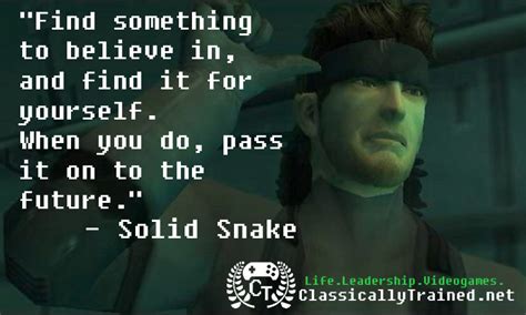 solid snake quotes